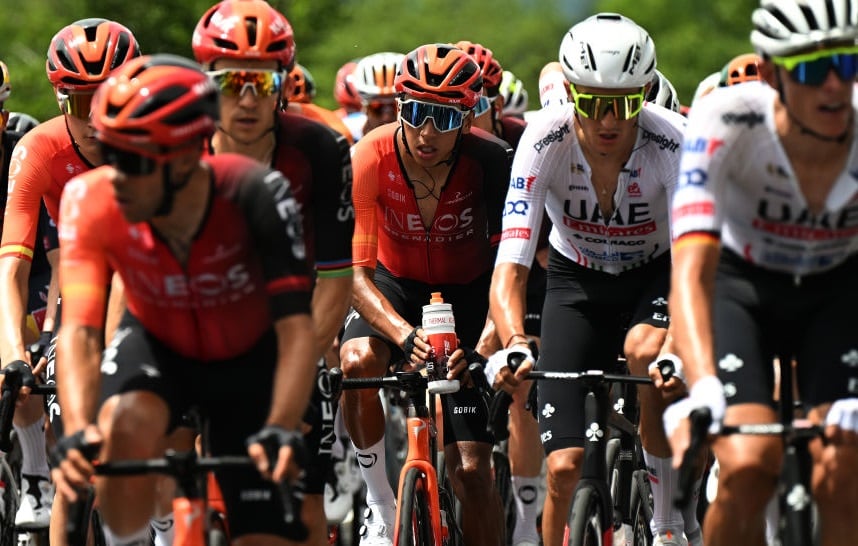 Egan Bernal en la etapa 1 del Tour de Francia / Getty Images