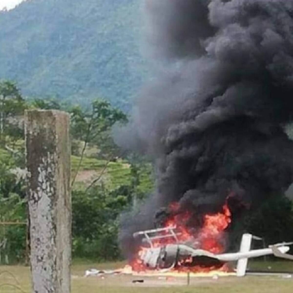 Capturan alias "Pichón" del ELN por robo de helicóptero en el Catatumbo