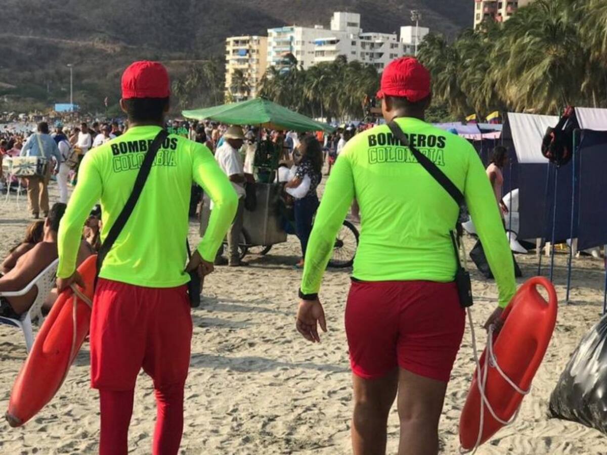 Retorna el servicio de salvavidas a balnearios de Santa Marta