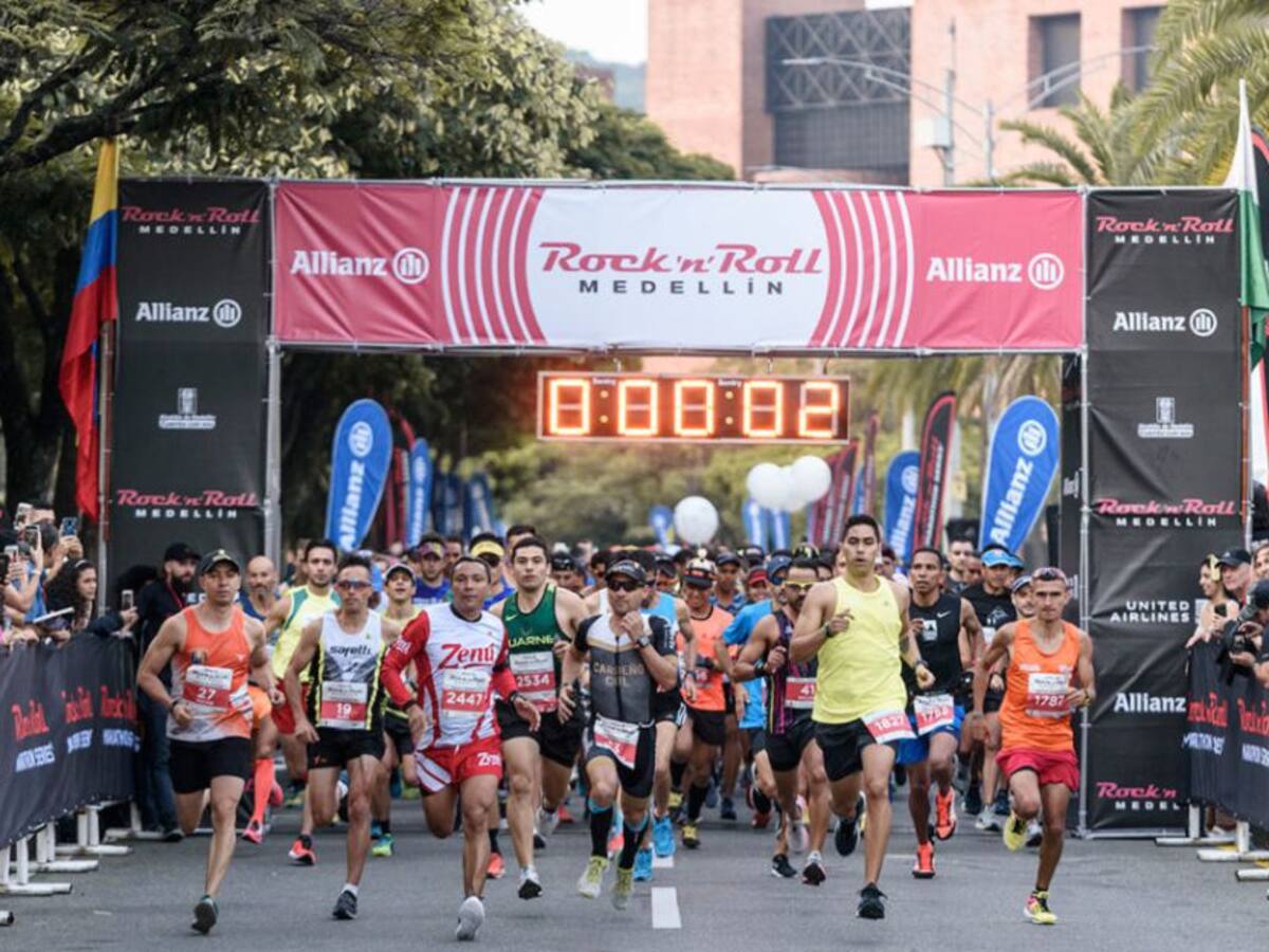 Aplazada media maratón Rock'n' Roll, por mala calidad del aire en Medellín