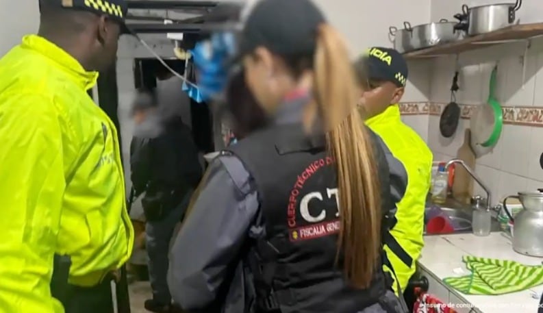 El CTI y la Policía capturaron a 85 presuntos delincuentes en Cali. Foto: Fiscalía.