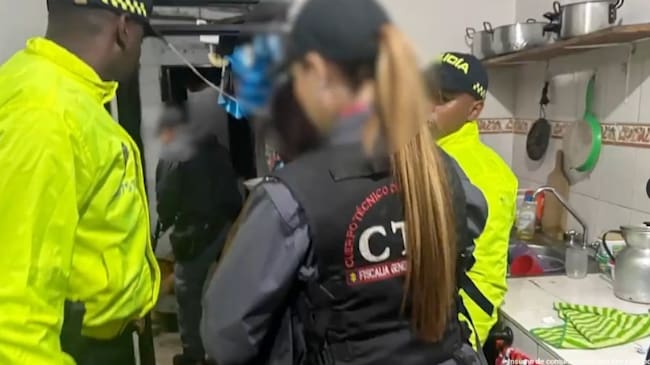 El CTI y la Policía capturaron a 85 presuntos delincuentes en Cali. Foto: Fiscalía.