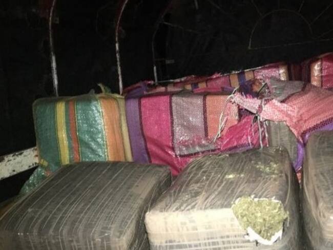 Incautan más de 2 toneladas de marihuana de alta calidad en Cauca