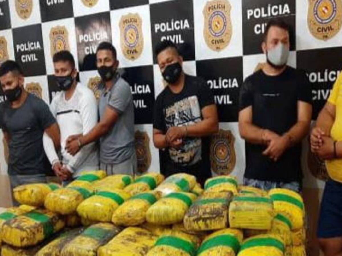 Incautan marihuana y cocaína de disidencias armadas en Brasil