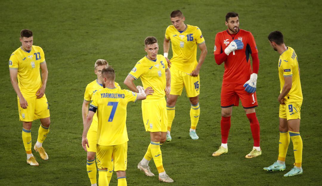 Selección de fútbol de Ucrania.
