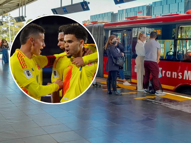 Mundial 2026: ¿Cómo llegar en SITP y TransMilenio a fanzones para ver los partidos de Colombia? Getty Images