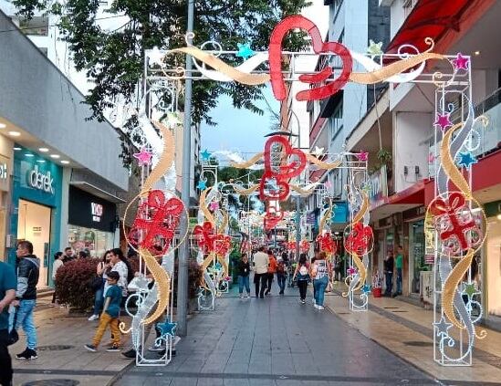 Alumbrado navideño en Armenia-Cortesía alcaldía