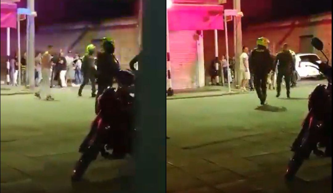 Imagenes tomadas de video de redes sociales