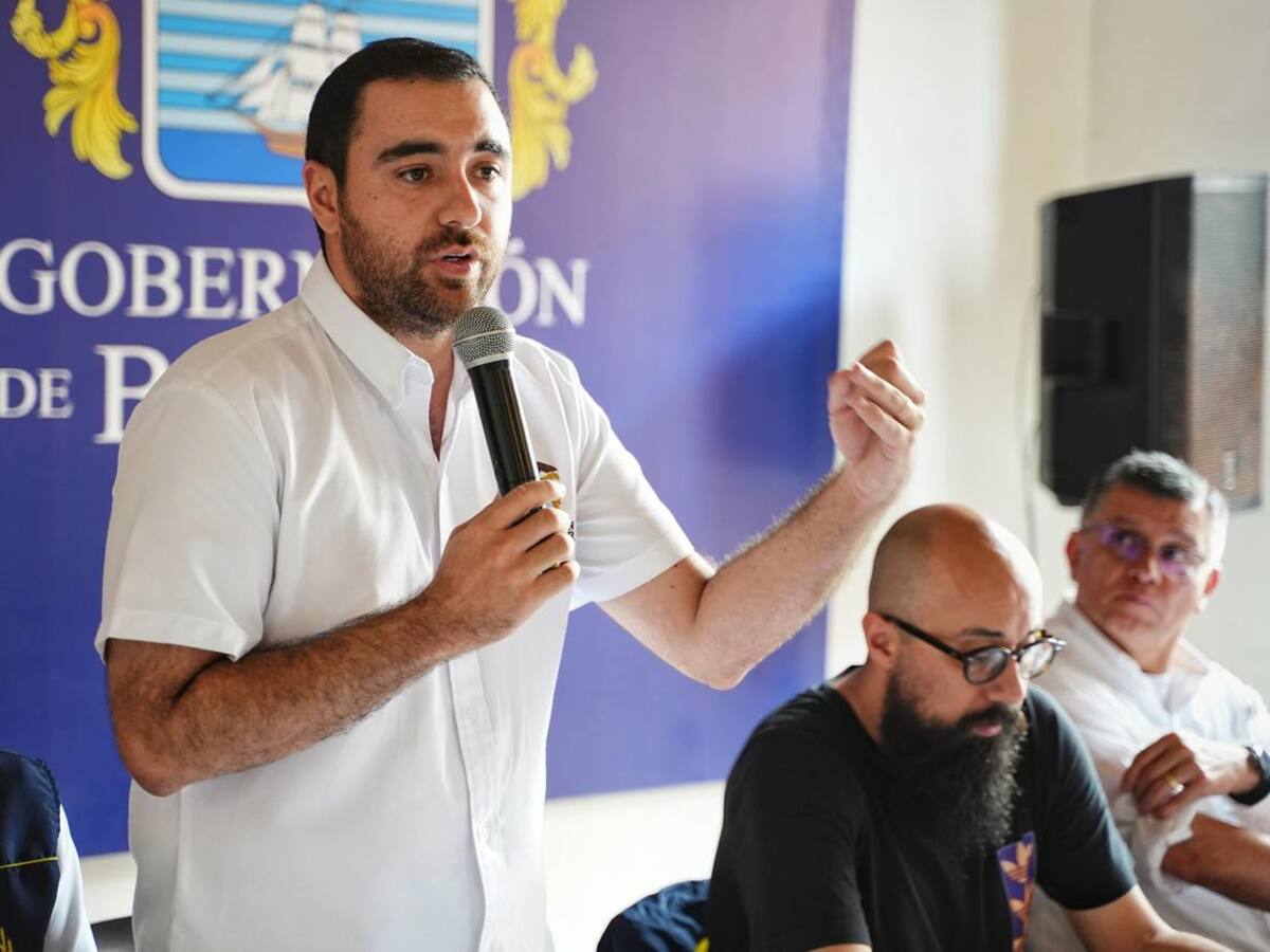 “Obras en Caregato no se van a detener”: gobernador de Bolívar