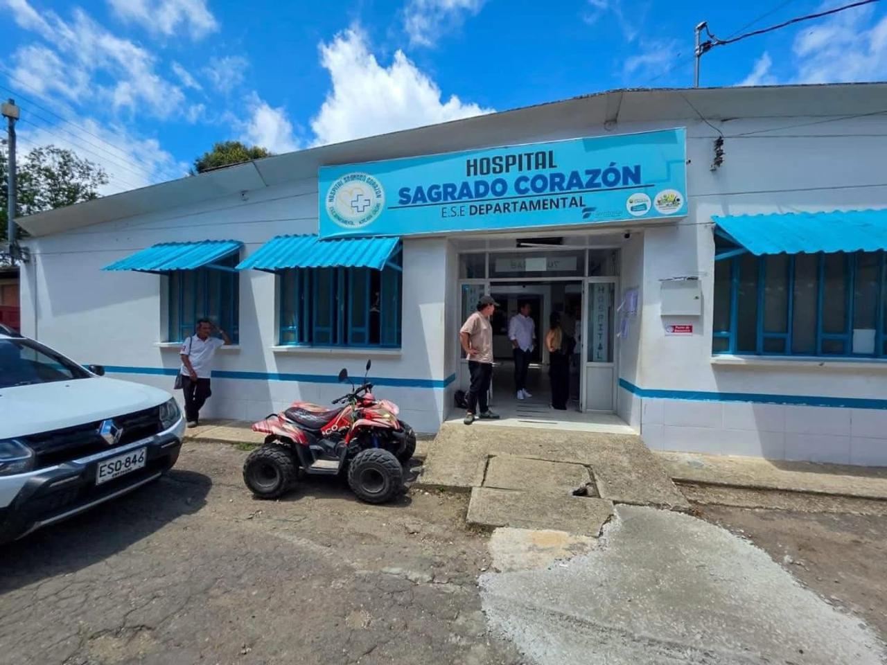 Hospital Sagrado Corazón en Norcasia, Caldas. Foto suministrada.