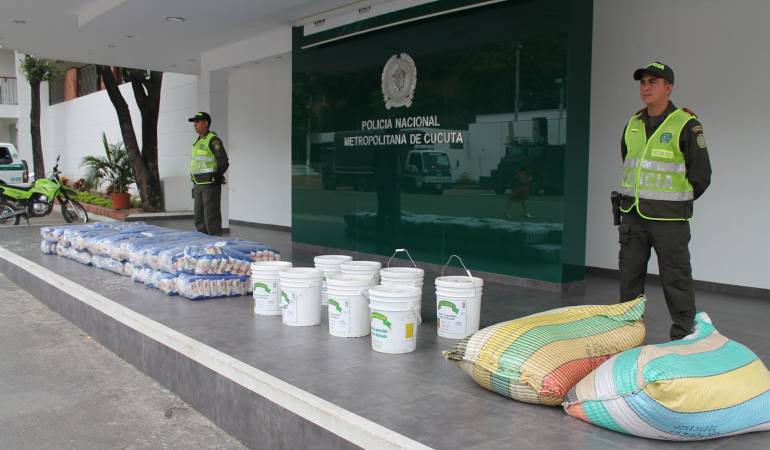 Decomiso de productos de contrabando