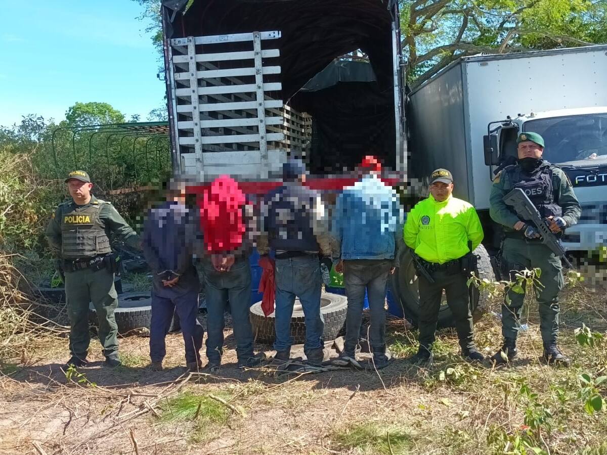 En el Tolima recuperan un camión robado en Soacha, Cundinamarca