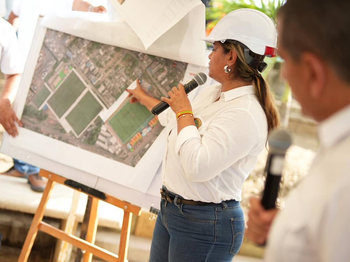 Alcaldía de Cartagena moderniza Templo del Fútbol Menor con la recuperación de Alameda La Victoria