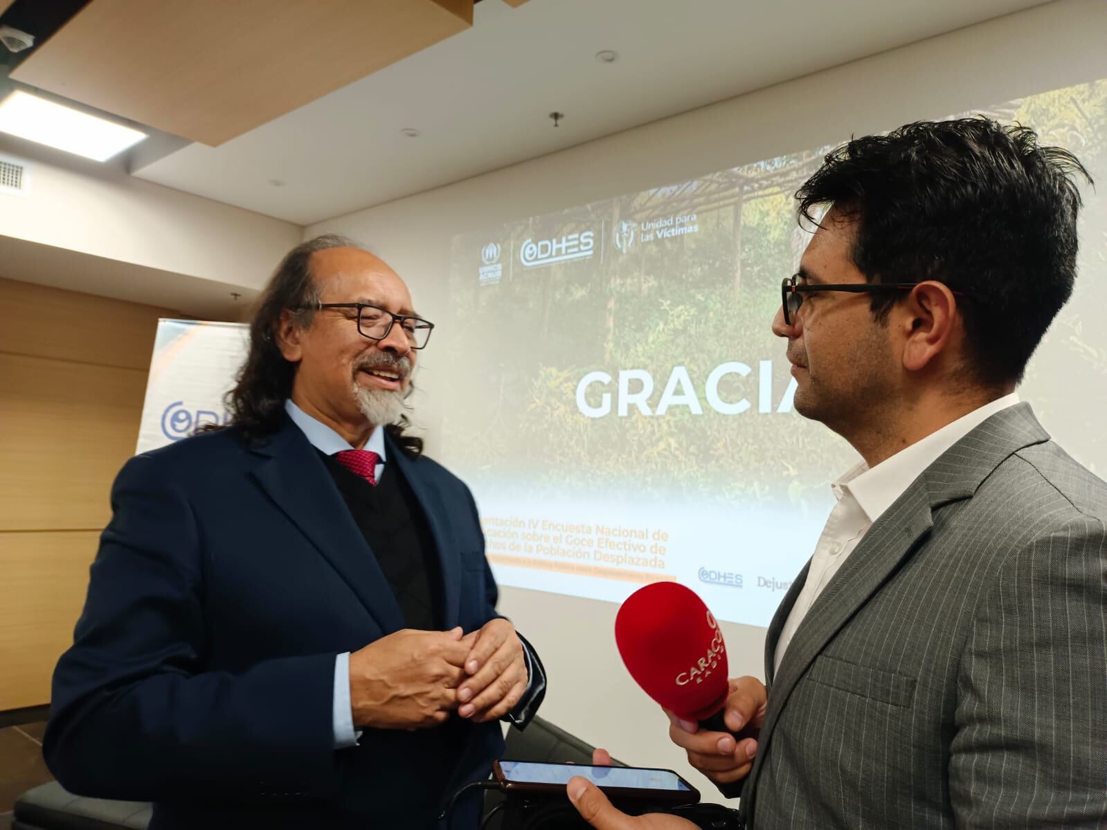 Marco Romero, director de la Consultoría para los Derechos Humanos y el Desplazamiento (CODHES).