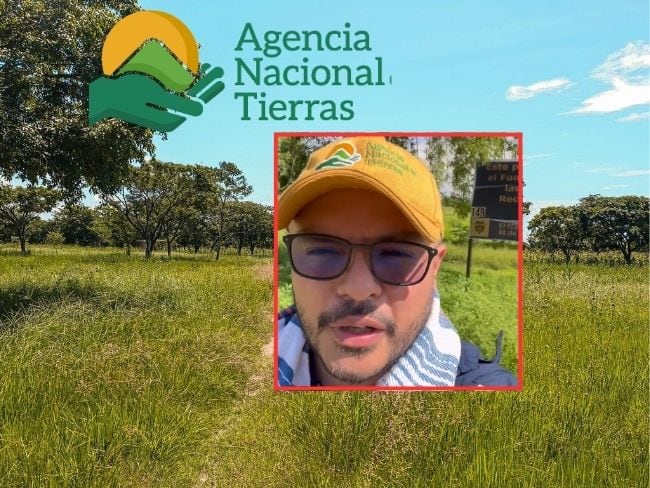 La ANT, a través su director, Juan Felipe Harman, descubrió que una finca restituida en La Apartada, Córdoba, estaba en manos de un ganadero.