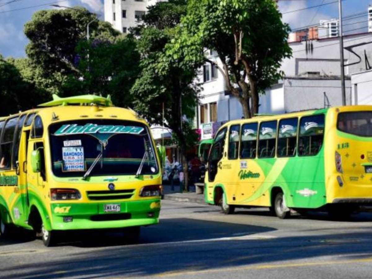 Bus urbano a 2.000 pesos en Bucaramanga