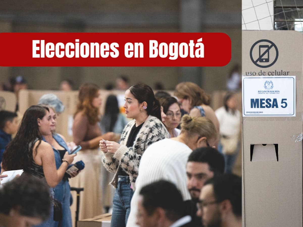 Elecciones HOY en Bogotá 🔴 Minuto a minuto de votaciones, hora de resultados y Registraduría
