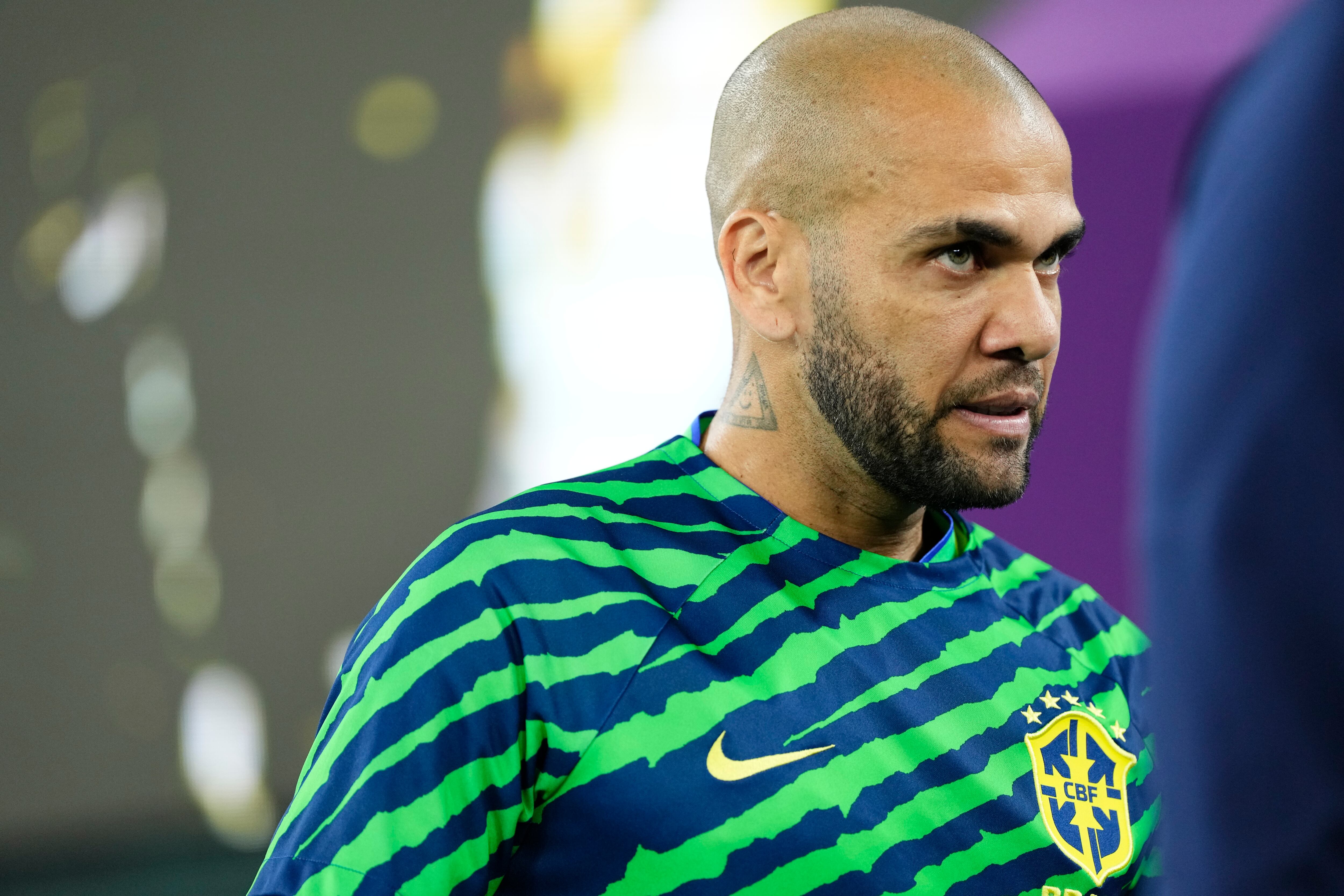Dani Alves disputó la pasada Copa del Mundo de Qatar 2022. (Photo by Jose Breton/Pics Action/NurPhoto via Getty Images)