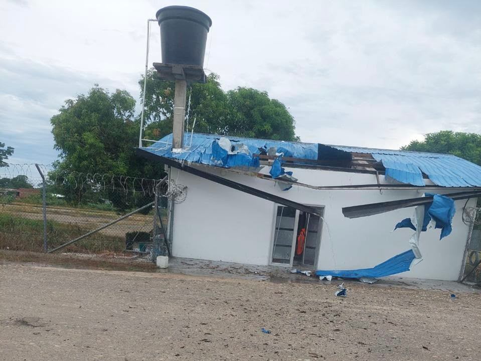 Atacan con explosivos aeropuerto de Tibú. Foto: Cortesía.