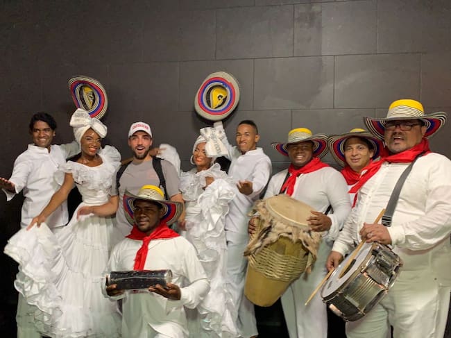 Influenciador Fran Cuéllar cierra su visita a Colombia en Cartagena de Indias