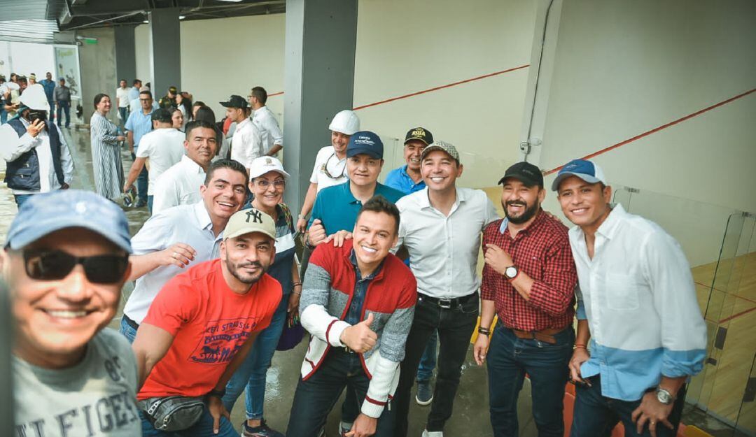 Coalición mayoritaria del Concejo de Ibagué con el mandatario local Andrés Hurtado