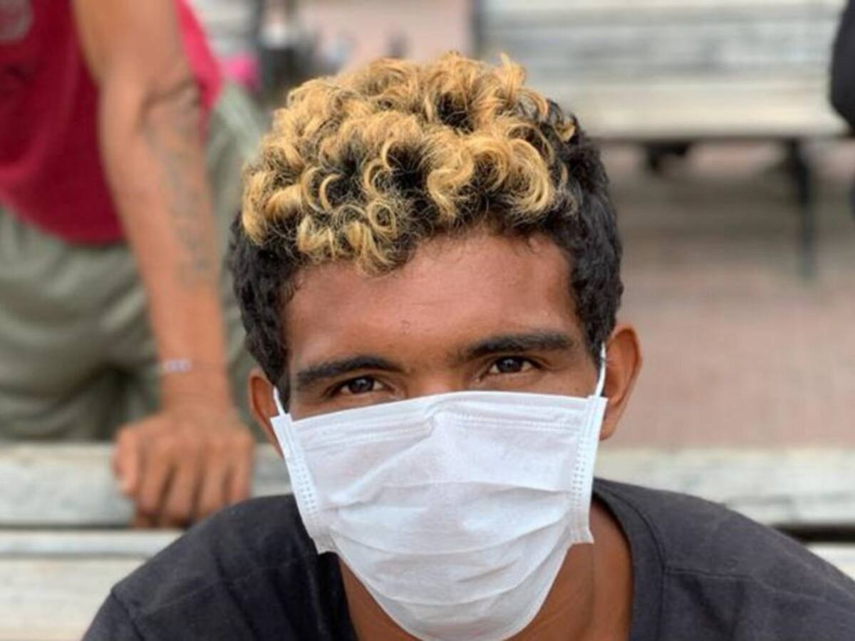 Toman prueban rápidas COVID-19 a los habitantes de calle de Santa Marta