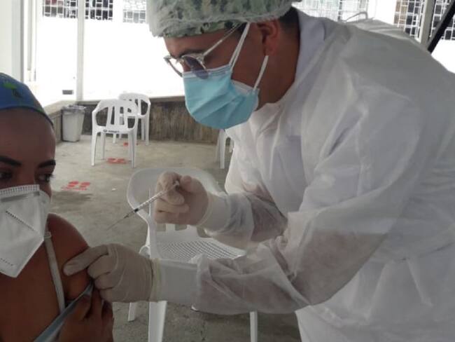 Vacunación anticovid en Caldas