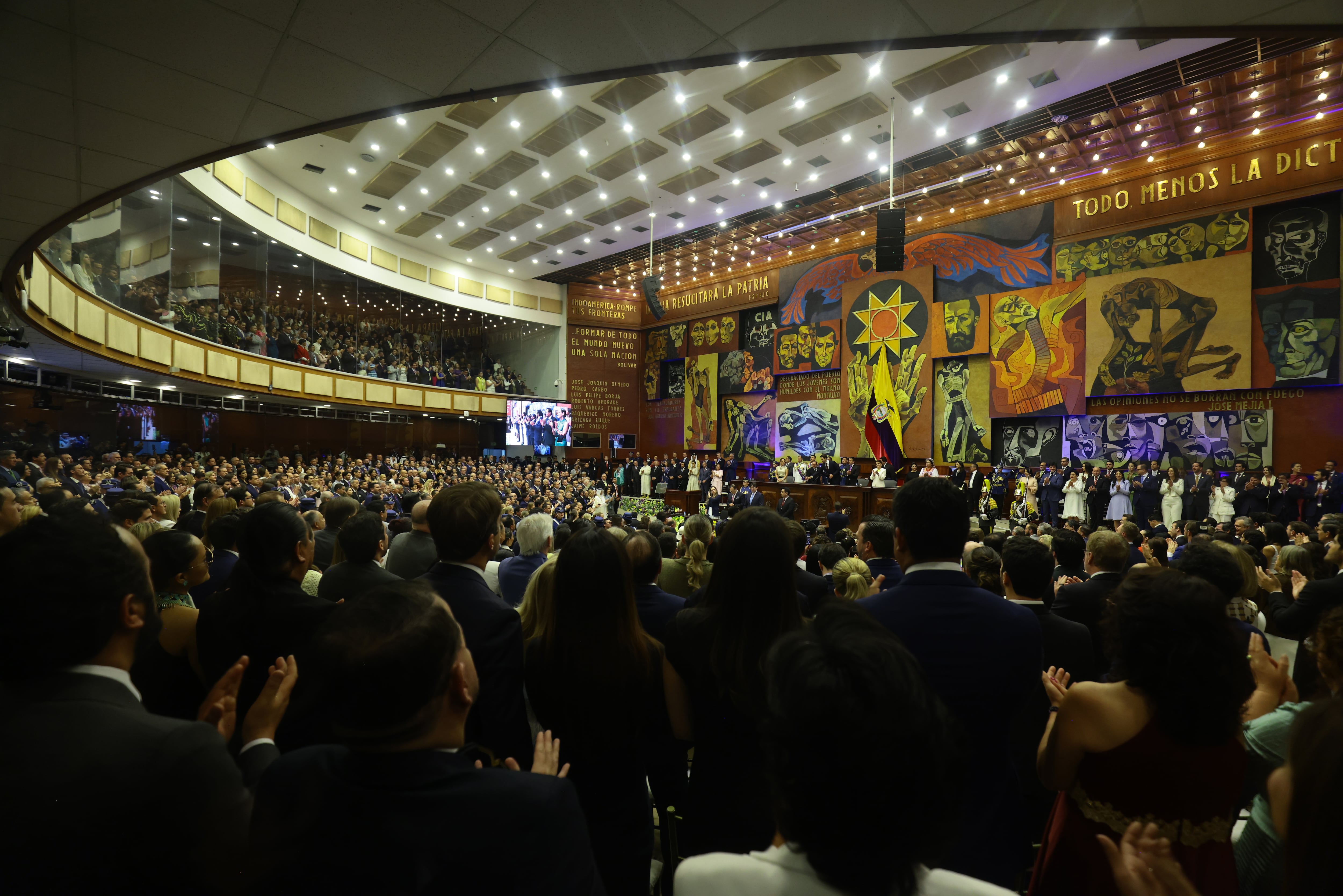 Vista general de la Asamblea General de Ecuador (Cortesía: Franklin Jacome/Getty Images)