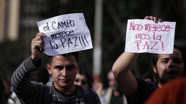 Convocan a marcha del silencio por la paz. Foto: Colprensa/ Luisa González.