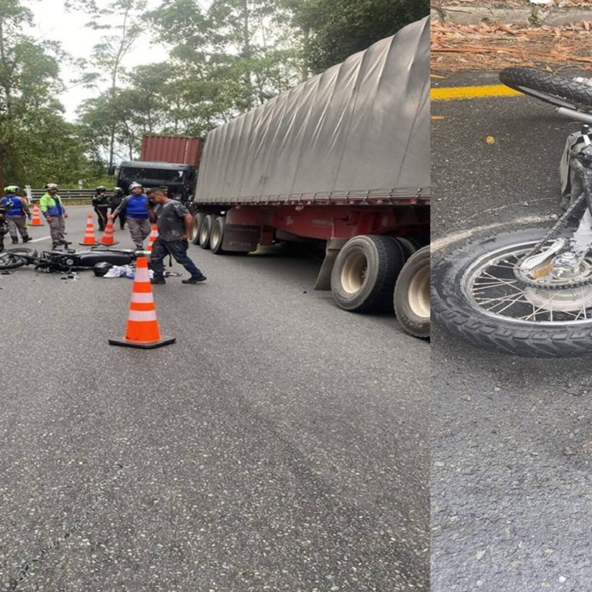 Dos motociclistas muertos en accidentes de tránsito esta semana en la vía La Línea en Quindío