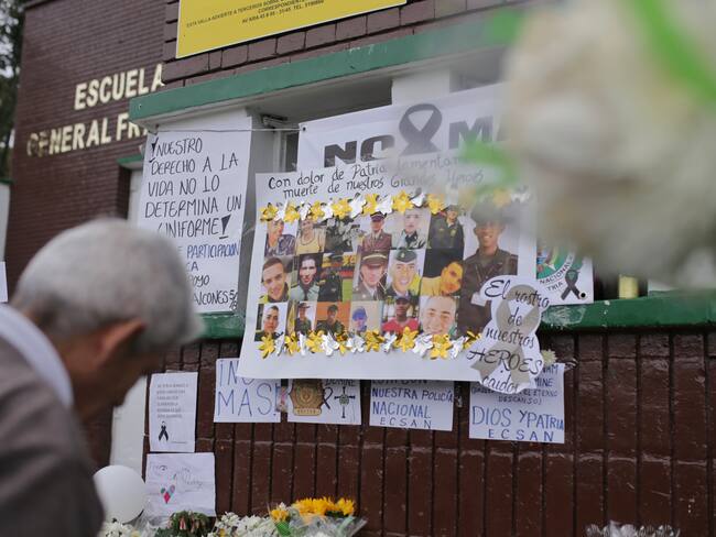 Una juez especializada de Bogotá condenara a 46 años de prisión a Ricardo Andrés Carvajal Salgar, por su participación en el atentado a la Escuela de Cadetes de la Policía Nacional General Francisco de Paula Santander. / FOTO: Colprensa
