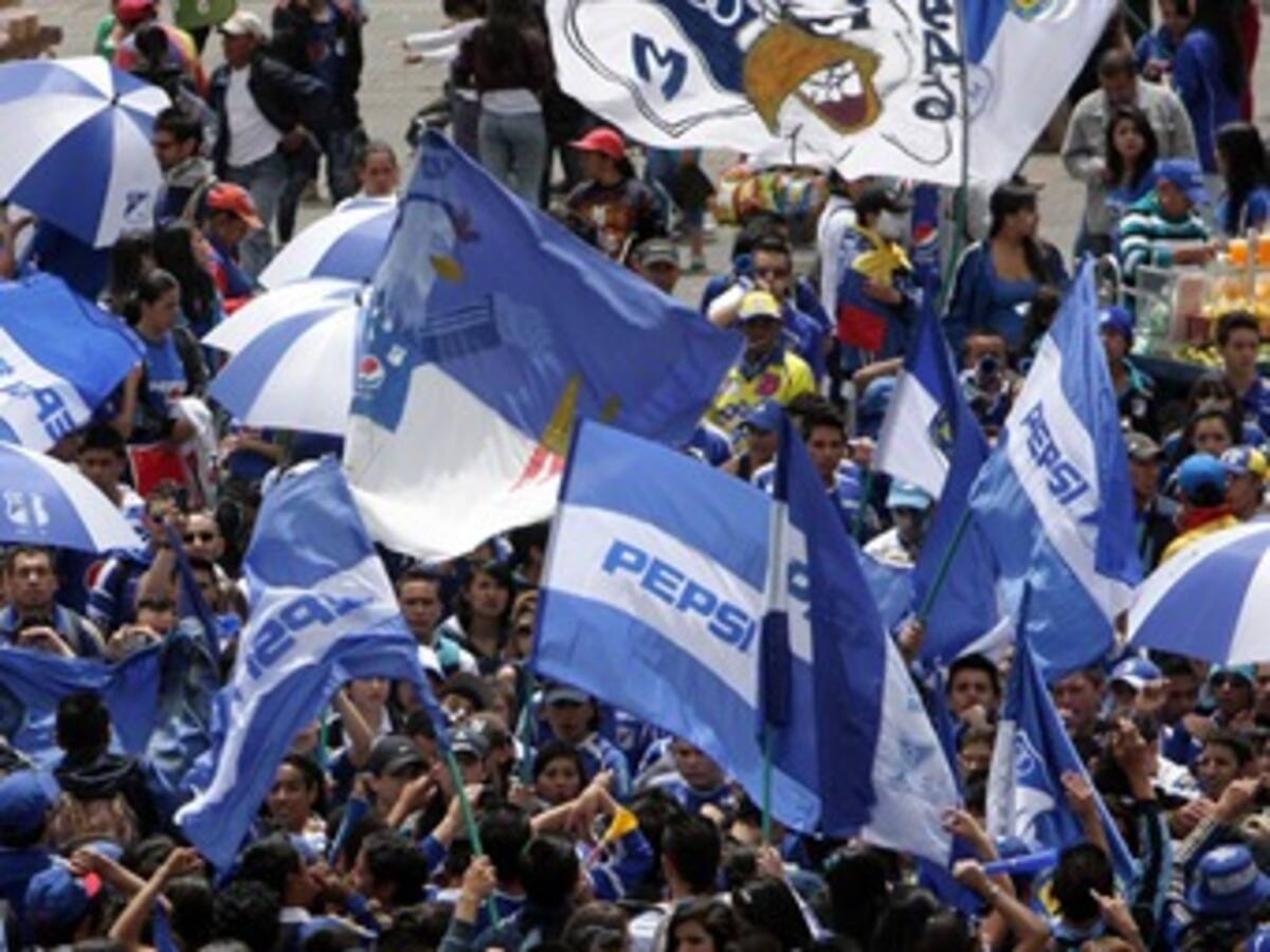Los hinchas se tomaron Bogotá en la celebración del cumpleaños 67 de Millonarios
