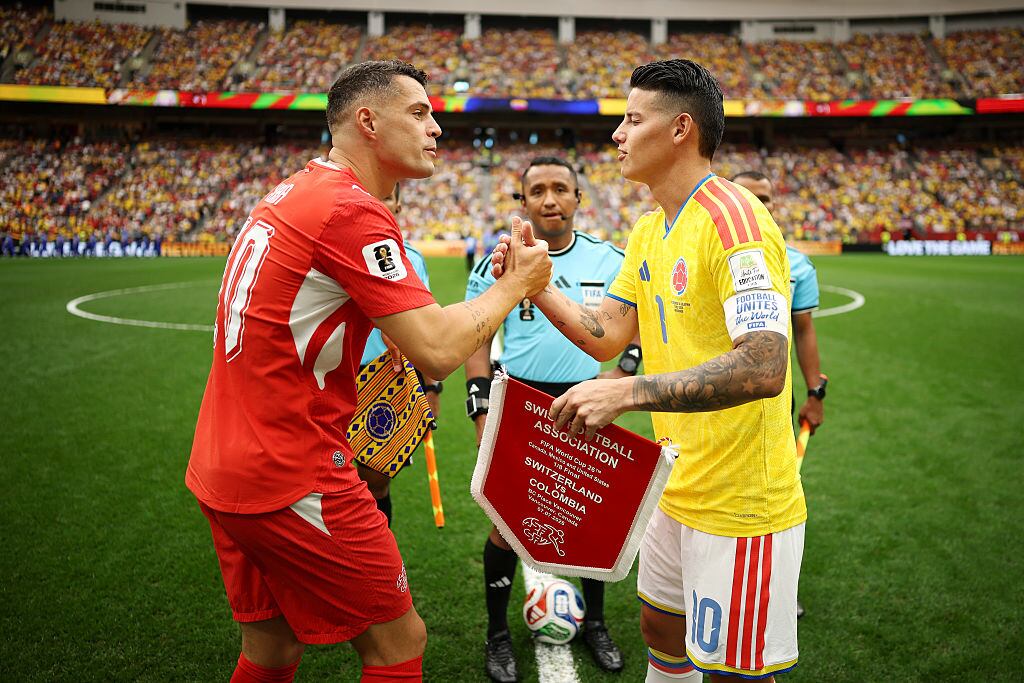 Xhaka, luego del triunfo ante Colombia: “Fue un momento que no olvidaré y podré escribir un libro” . (Photo by Jared C. Tilton - FIFA/FIFA via Getty Images)