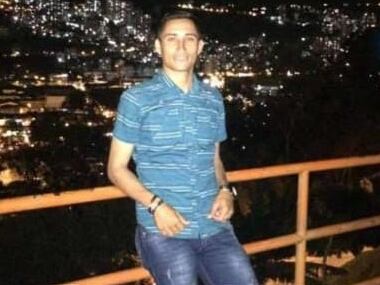 Alexánder Betancur, civil víctima de enfrentamientos en Valdivia. Foto: Cortesía