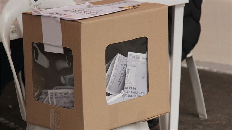 Votaciones elecciones en Colombia. Foto: Colprensa