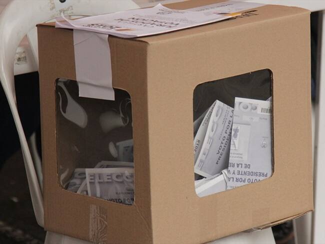 Votaciones elecciones en Colombia. Foto: Colprensa