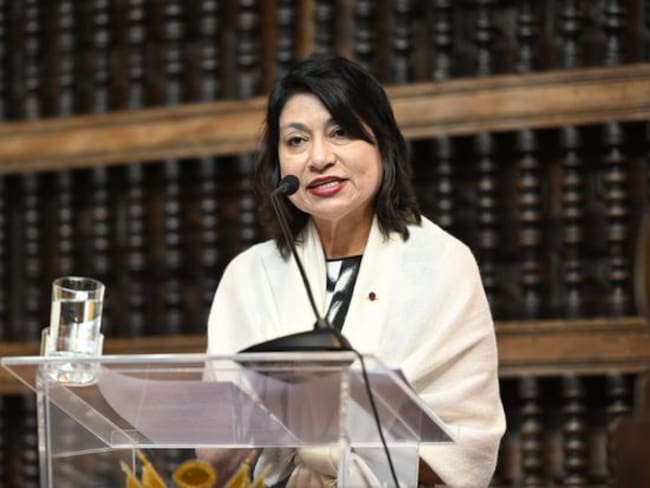 La ministra de Relaciones Exteriores de Perú, Ana Cecilia Gervasi.
(Foto: Cortesía Cancillería peruana)