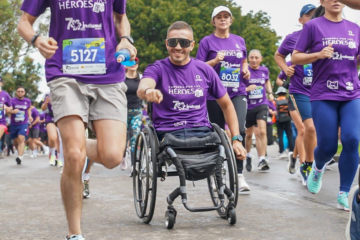 Carrera por los héroes 2025. Cortesía: Ministerio de Defensa.