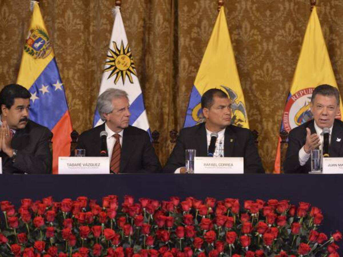 Santos afirma que sí reclamó a Maduro respeto por los DD.HH. de colombianos