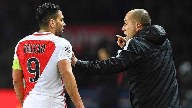 Técnico del Mónaco elogia a Falcao antes del duelo contra el Besiktas. Foto: Getty Images