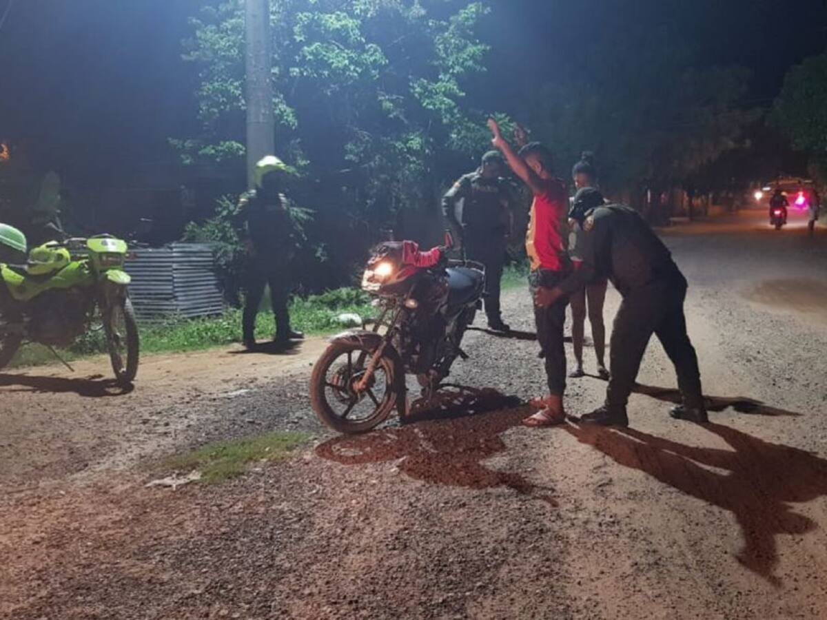 Policía realiza controles en vías de Bolívar durante el puente festivo