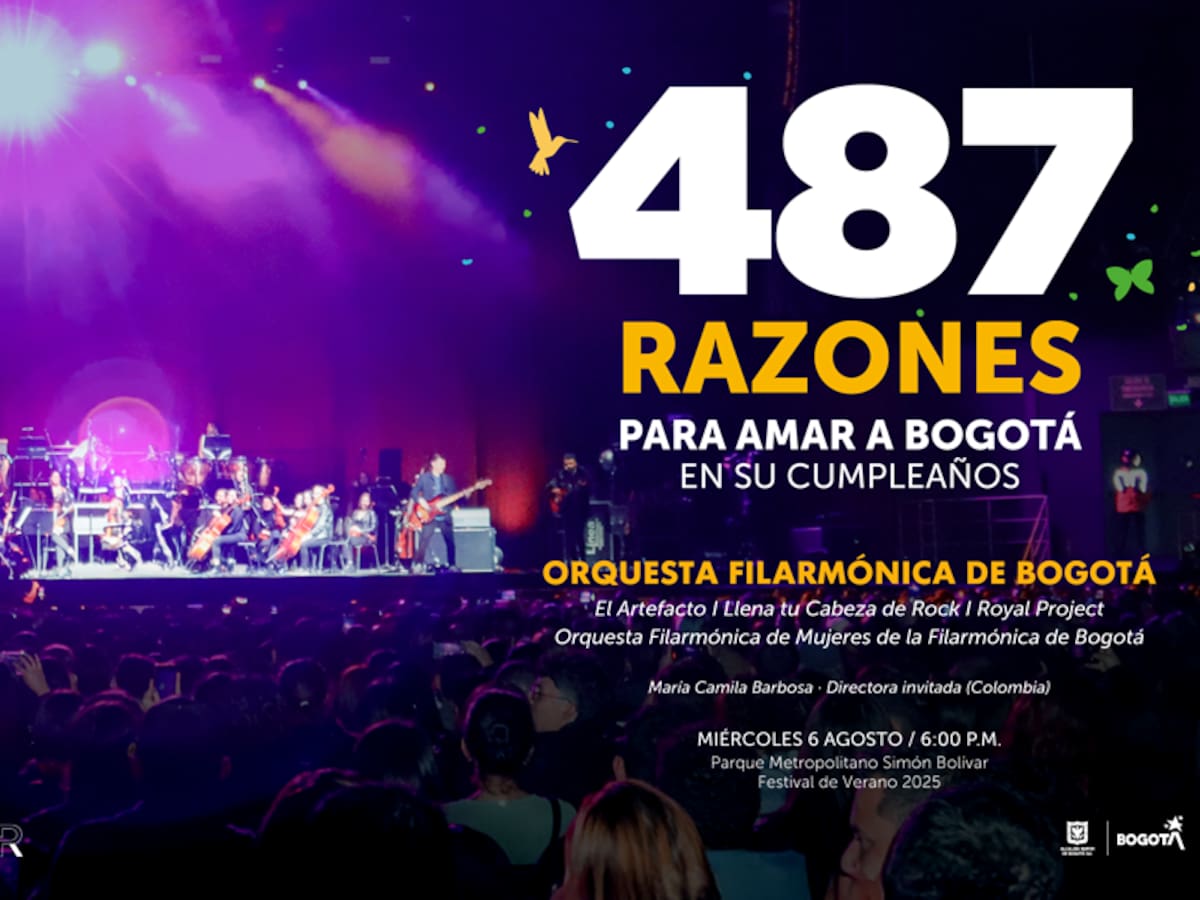 Rock sinfónico en el corazón de Bogotá: Guns N’ Roses y Metallica con la Orquesta Filarmónica