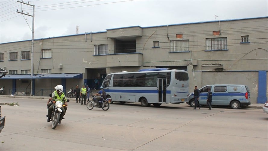 Más de 150 reclusos de la cárcel Modelo de Barranquilla en huelga de hambre. Foto: Colprensa
