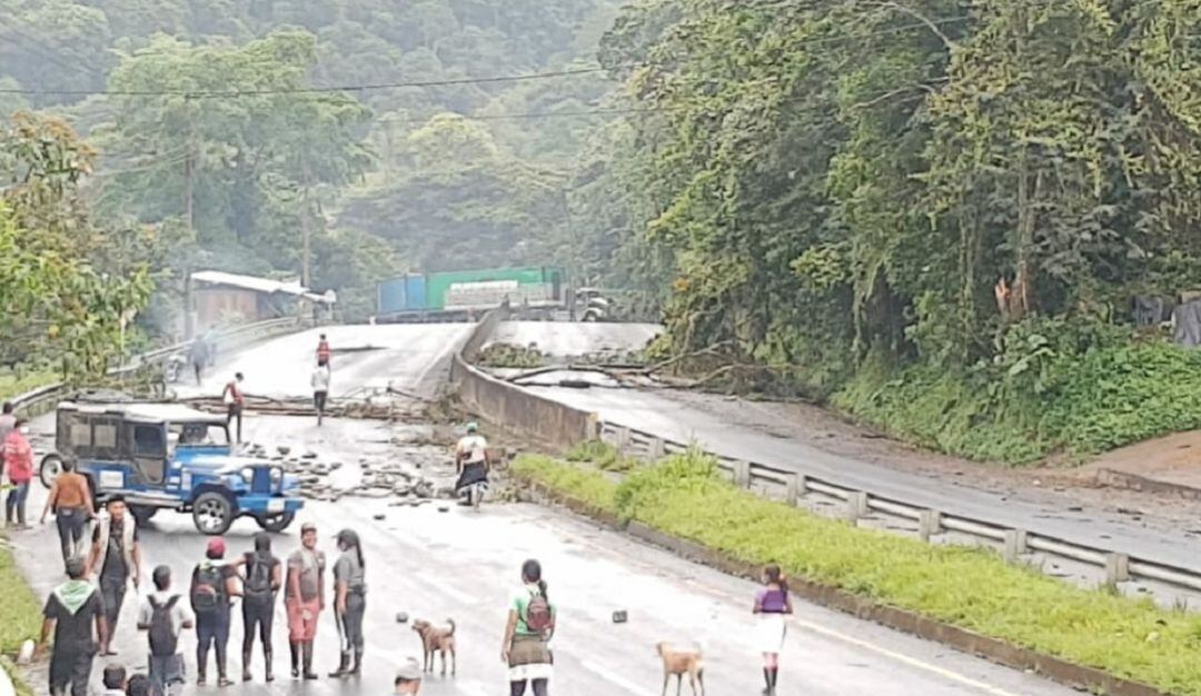 Sector de la Delfina en la vía al mar