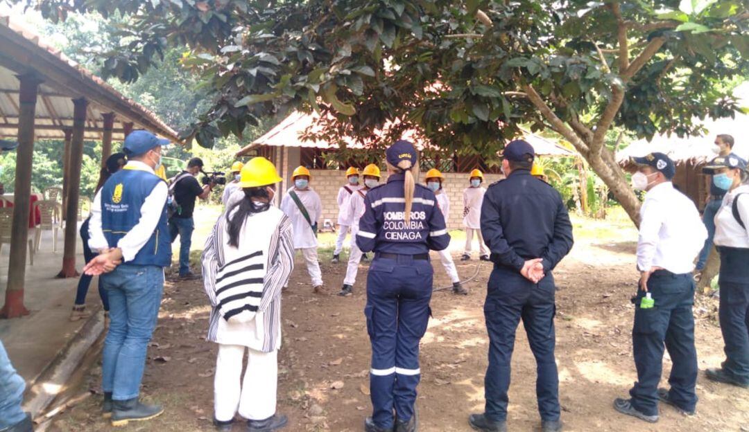 Estación forestal de Bomberos en Zebanchy