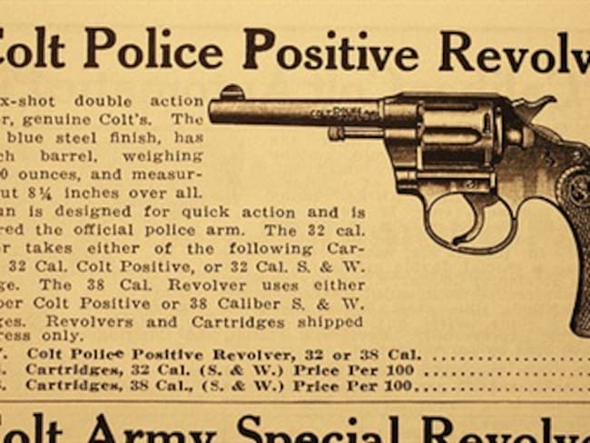 Sale a subasta en Londres el revolver Colt 38 que usó el gángster &#039;Al&#039; Capone