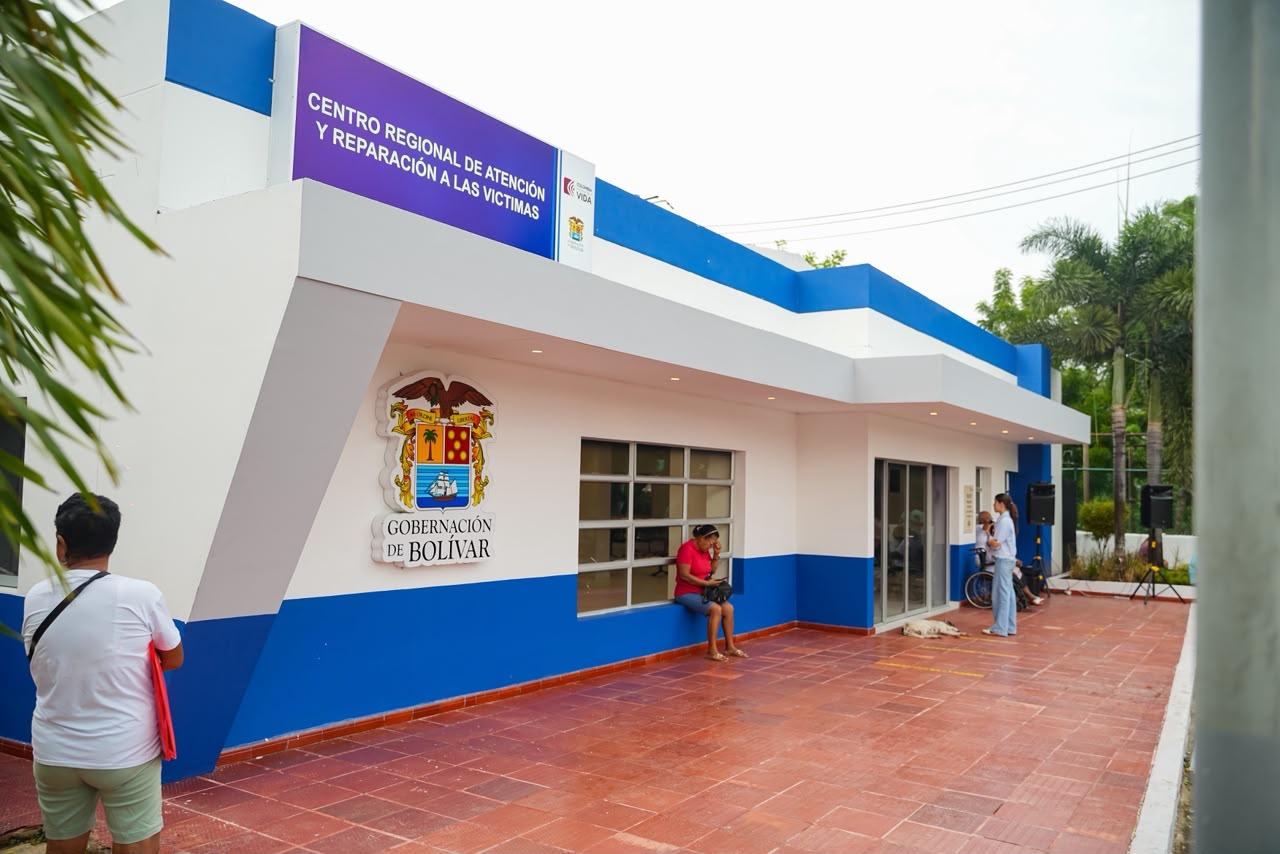 Centro Regional de Atención a Víctimas en Bolívar. // Gobernación de Bolívar
