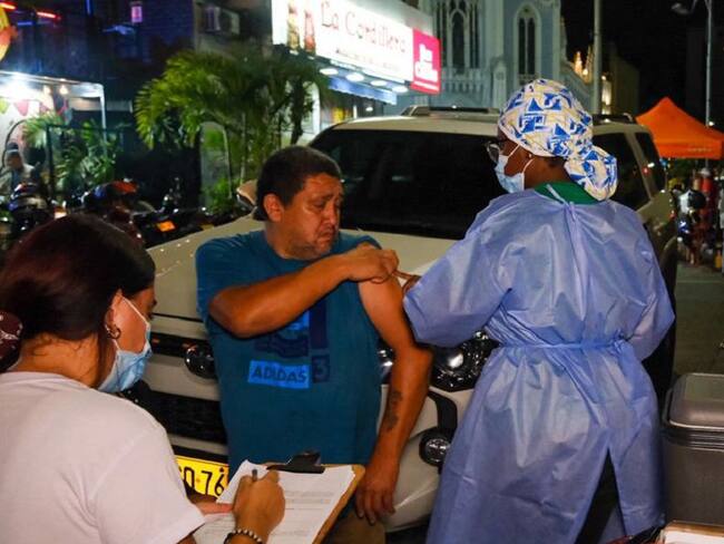 Puestos de vacunación