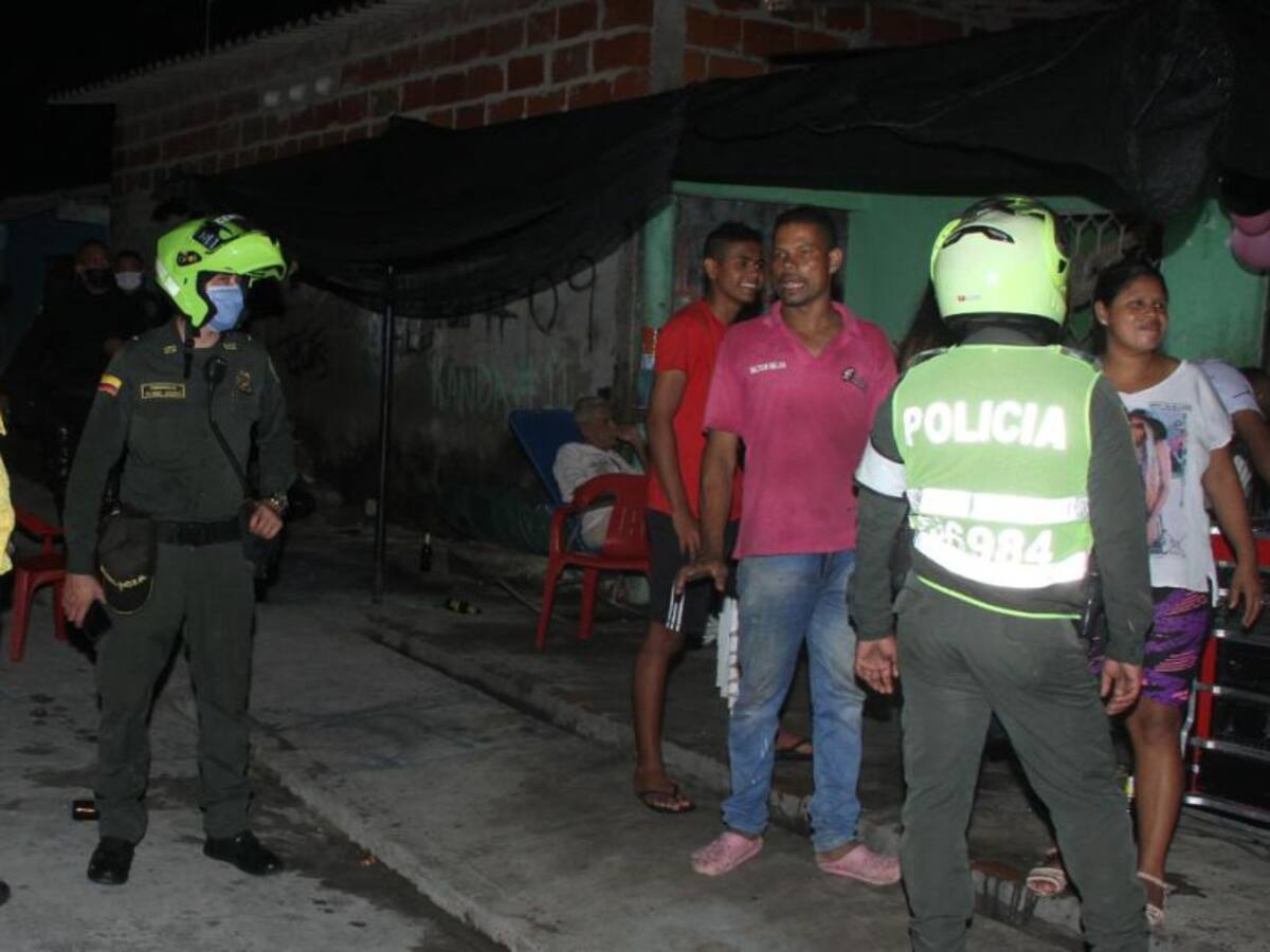 950 fiestas intervenidas en Barranquilla desde el 17 de septiembre