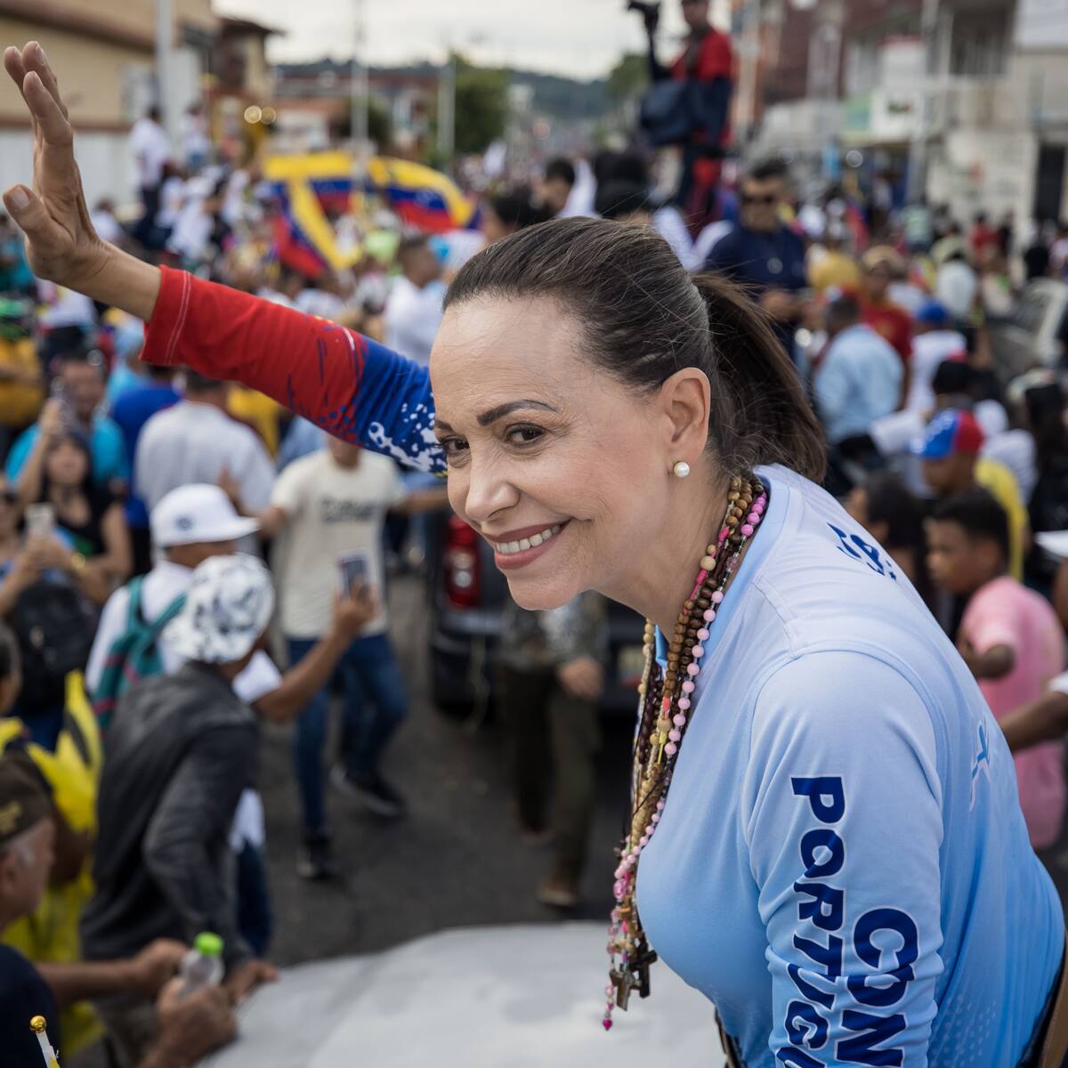 María Corina Machado aboga por una lucha pacífica: “Hoy el miedo está en otra parte”